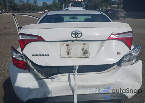 2015 Toyota Corolla S Plus z USA, uszkodzony, nr VIN 2T1BURHE5FC404380